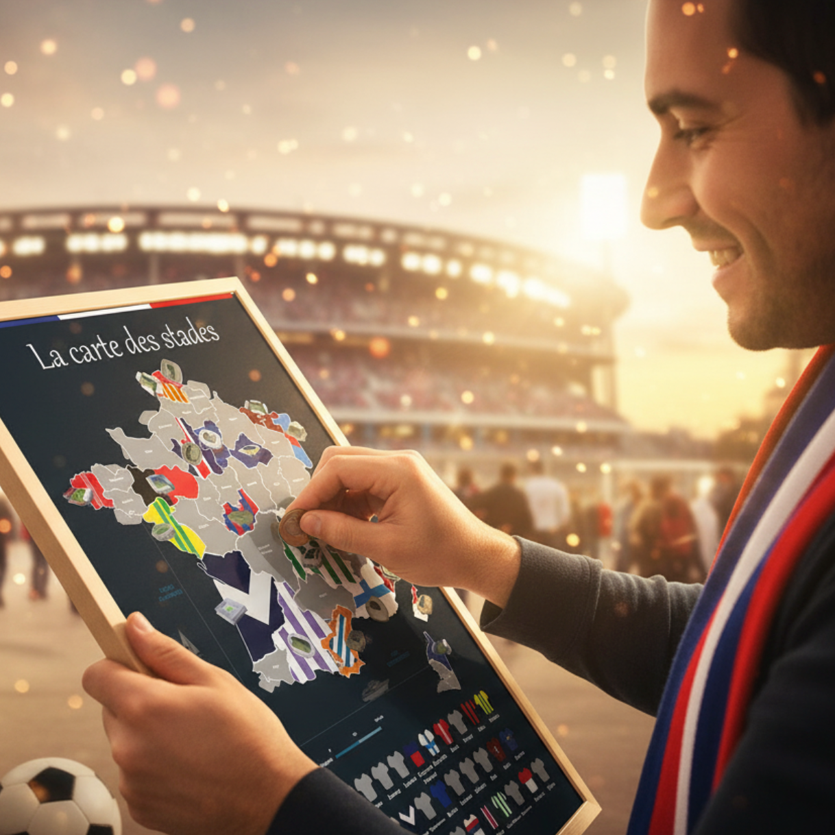 Cadeau anniversaire pour un homme passionné de football